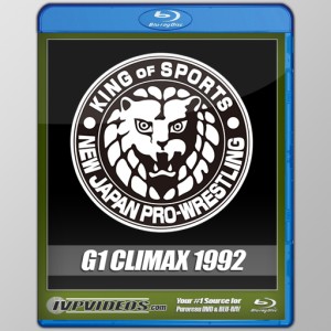 NJPW 1992 G1 Climax (Blu-Ray with Cover Art)